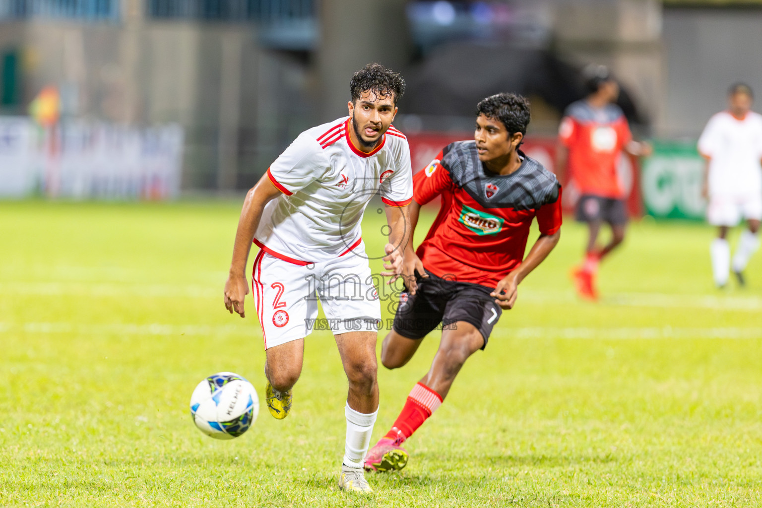 TC Sports Club vs Buru Sports Club in Under 19 Youth Championship 2024 was held at National Stadium in Male', Maldives on Wednesday, 12th June 2024. Photos: Mohamed Mahfooz Moosa / images.mv