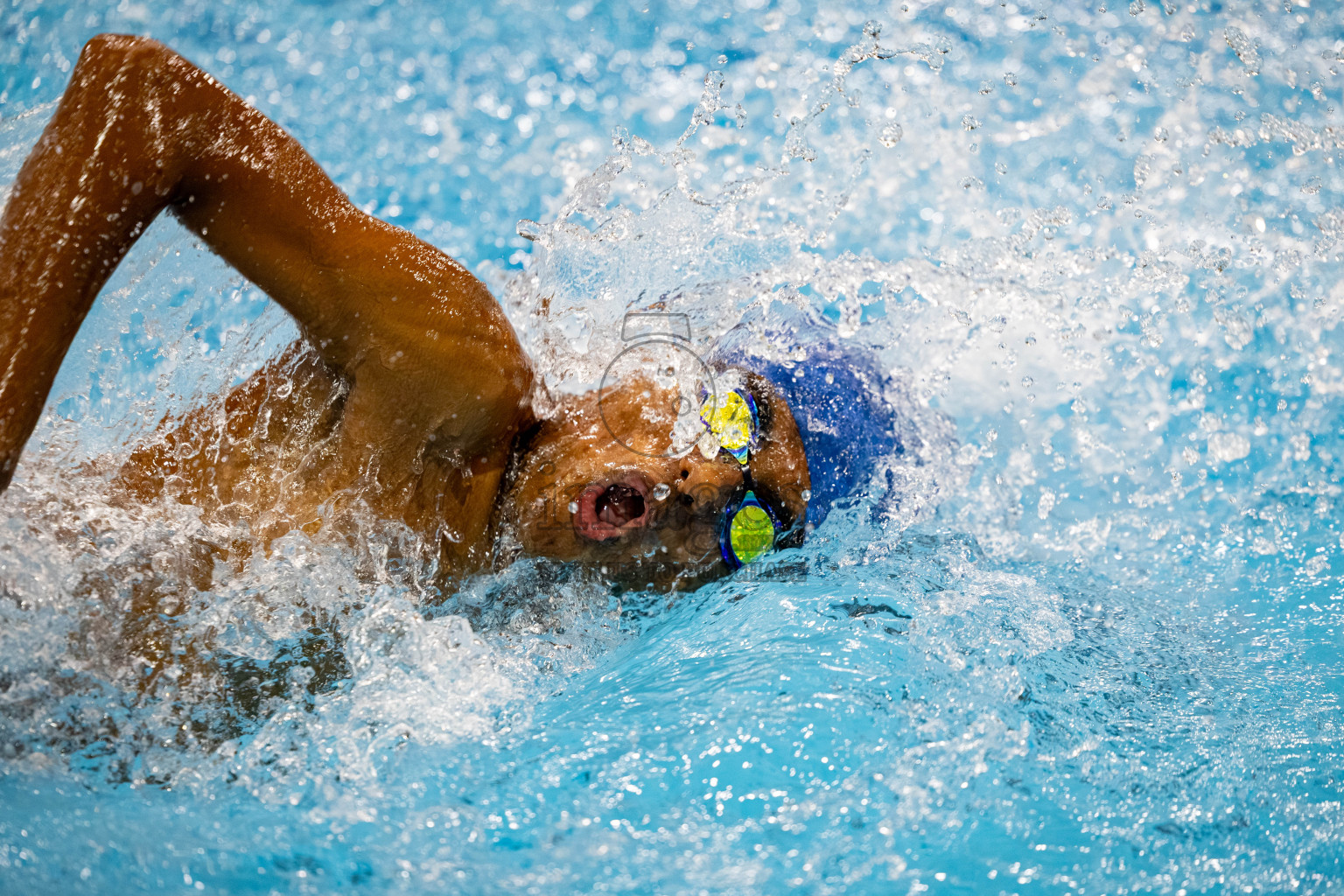 Day 5 of BML 21st Interschool Swimming Competition 2025 was held in Hulhumale' Swimming Pool, Hulhumale', Maldives on Wednesday, 15th October 2025. 
Photos: Hassan Simah / images.mv