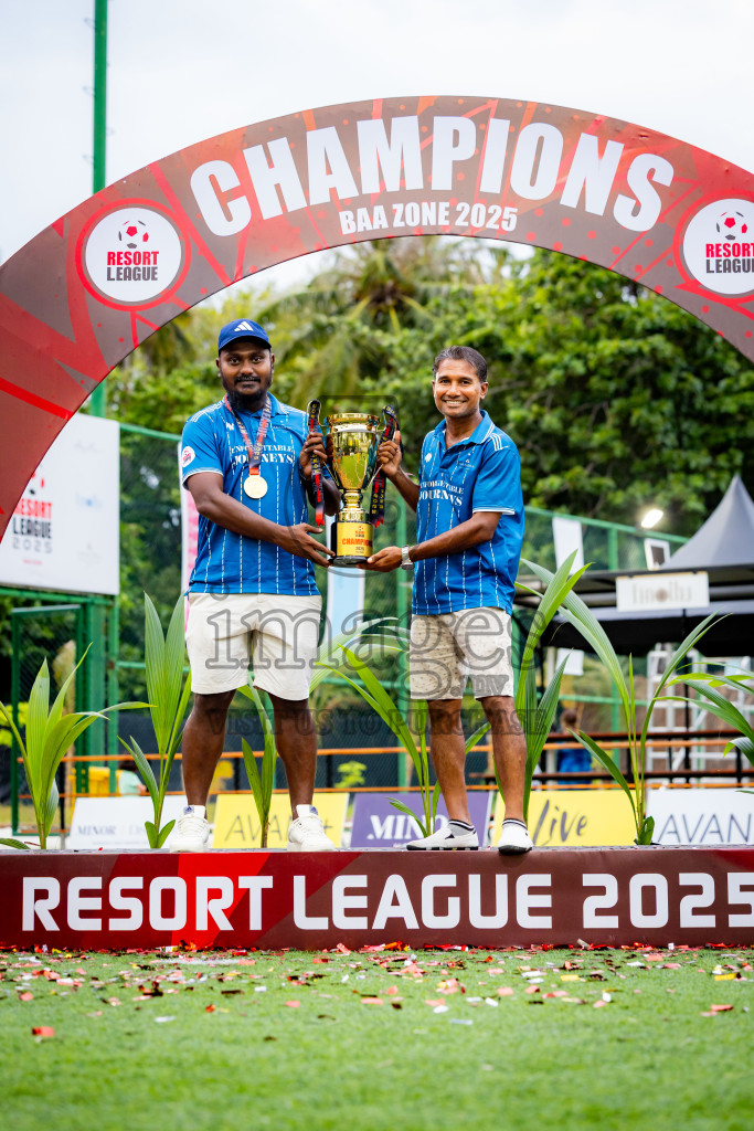 Anantara vs Finolhu in Final of Resort League 2025 (Baa Zone) was held on Friday, 18th July 2025 in Avani+ Fares Maldives Resort, Baa Atoll, Maldives. Photos: Nausham Waheed  / images.mv