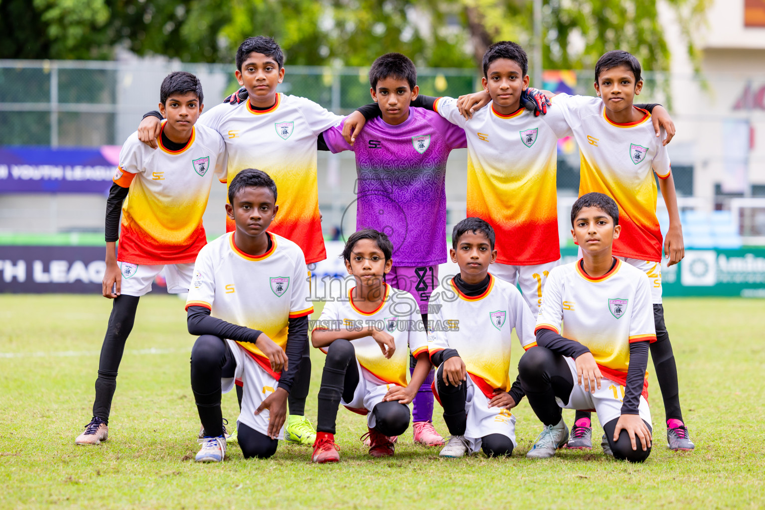 Club Eagles vs United Victory (U12) in Day 11 of Dhivehi Youth League 2024 held at Henveiru Stadium on Tuesday, 17th December 2024. Photos: Nausham Waheed / Images.mv