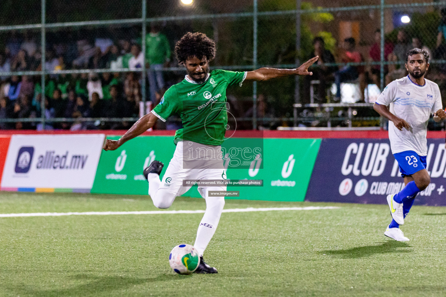 Hulhumale Hospital vs PSM in Club Maldives Cup Classic 2023 held in Hulhumale, Maldives, on Saturday, 22nd July 2023 Photos: Hassan Simah/ images.mv