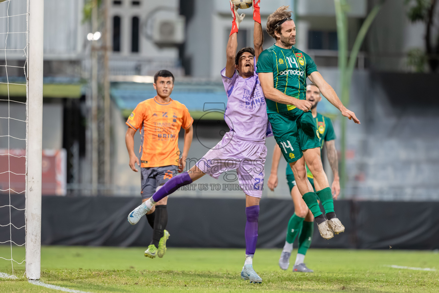 Charity Shield Match between Maziya Sports and Recreation Club and Club Eagles held in National Football Stadium, Male', Maldives Photos: Abdulla Abeedh / Images.mv