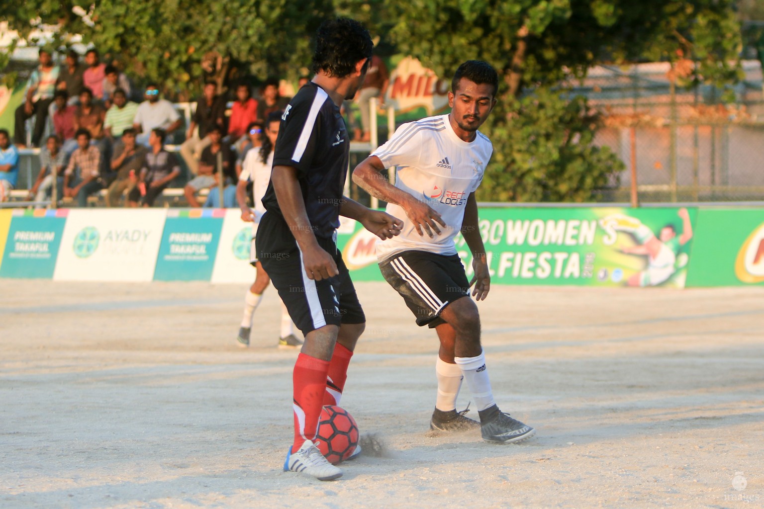 2nd Day of Milo Club Maldives Cup futsal tournament in Male', Maldives, Saturday, March. 26, 2016. (Images.mv Photo/Abdulla Abeedh).