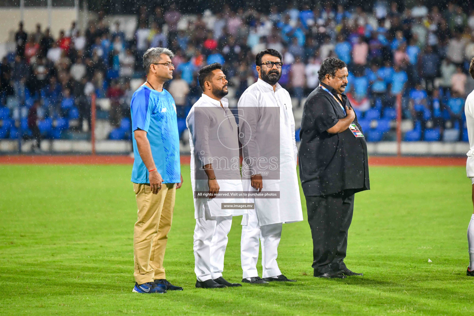 India vs Pakistan in the opening match of SAFF Championship 2023 held in Sree Kanteerava Stadium, Bengaluru, India, on Wednesday, 21st June 2023. Photos: Nausham Waheed / images.mv