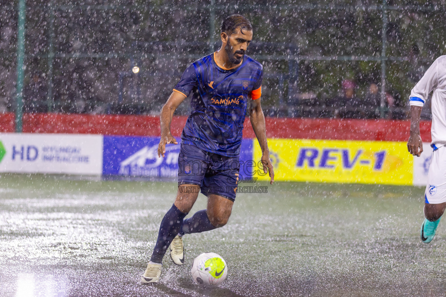 K Gaafaru vs Lh Kurendhoo in Day 32 of Golden Futsal Challenge 2024, held on Saturday, 17th February 2024 in Hulhumale', Maldives 
Photos: Ismail Thoriq / images.mv