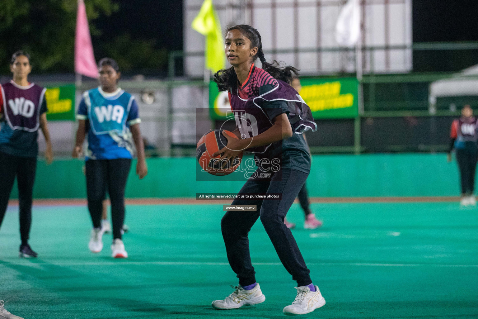 Day 3 of 20th Milo National Netball Tournament 2023, held in Synthetic Netball Court, Male', Maldives on 1st June 2023 Photos: Nausham Waheed/ Images.mv