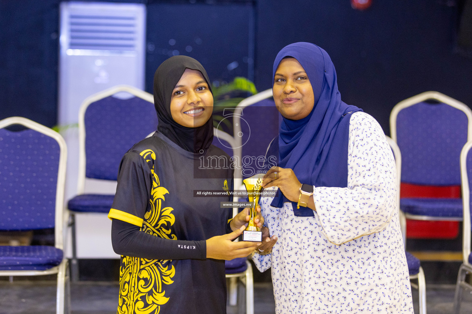 Day4 of 24th Interschool Netball Tournament 2023 was held in Social Center, Male', Maldives on 30th October 2023. Photos: Nausham Waheed / images.mv