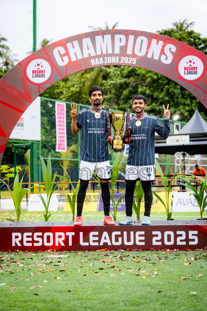 Anantara vs Finolhu in Final of Resort League 2025 (Baa Zone) was held on Friday, 18th July 2025 in Avani+ Fares Maldives Resort, Baa Atoll, Maldives. Photos: Nausham Waheed  / images.mv