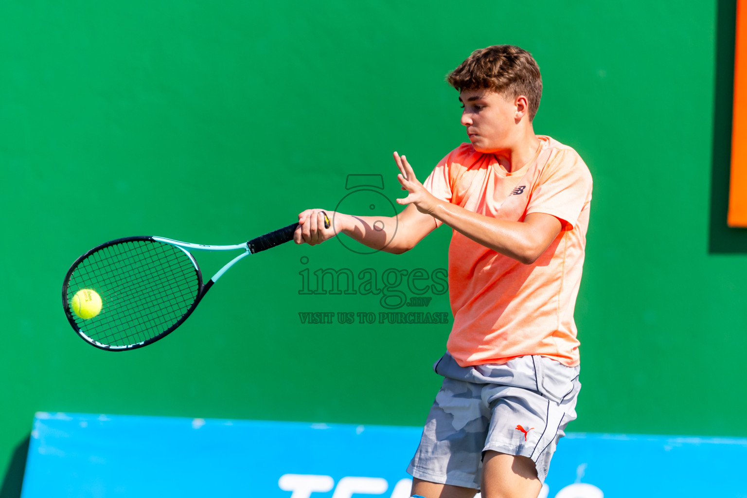 Day 2 of ATF Maldives Junior Open Tennis was held in Male' Tennis Court, Male', Maldives on Tuesday, 10th December 2024. Photos: Nausham Waheed / images.mv