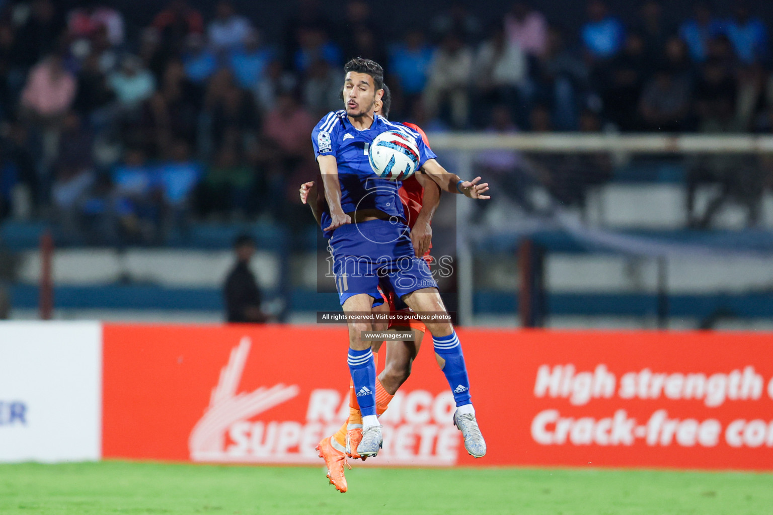 Kuwait vs India in the Final of SAFF Championship 2023 held in Sree Kanteerava Stadium, Bengaluru, India, on Tuesday, 4th July 2023. Photos: Nausham Waheed / images.mv