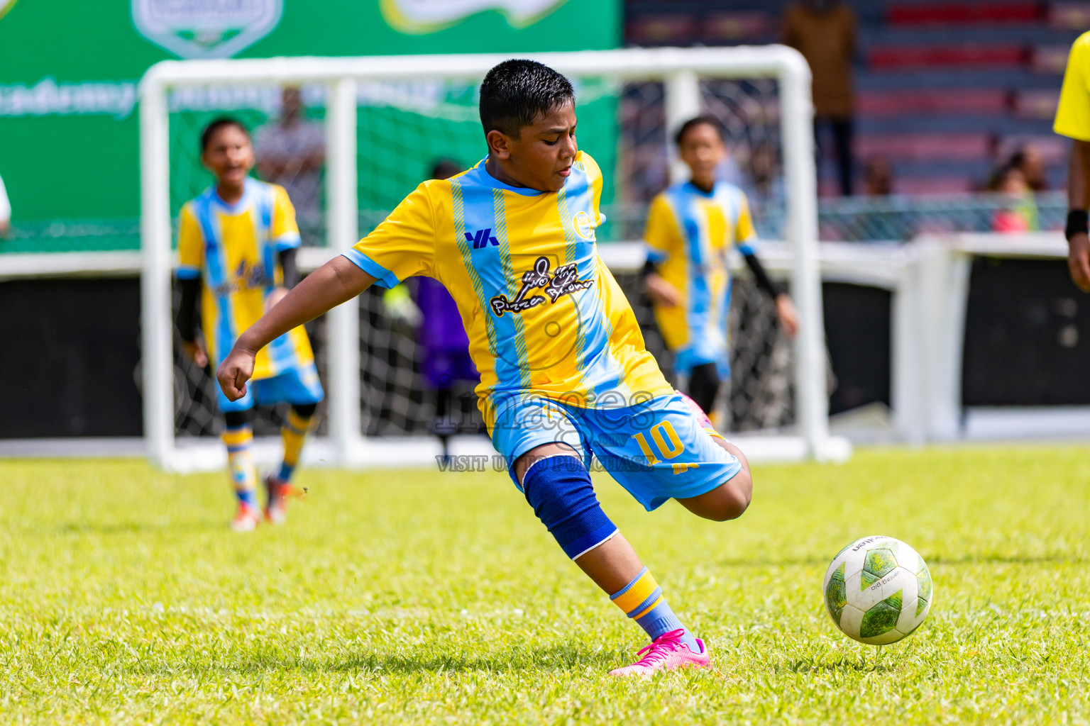 Day 2 of Under 10 MILO Academy Championship 2024 was held at National Stadium in Male', Maldives on Saturday, 27th April 2024. Photos: Nausham Waheed / images.mv