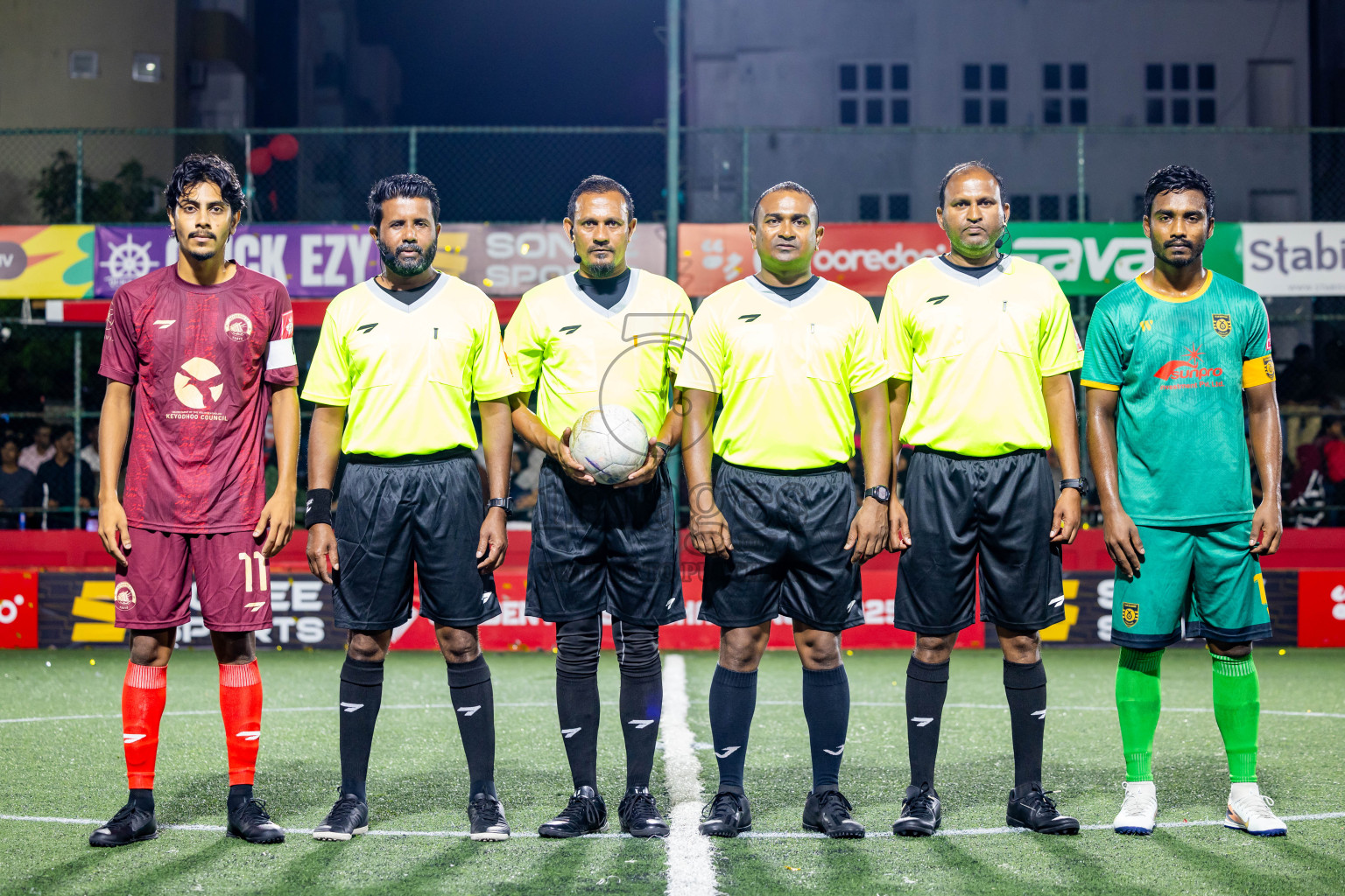 V Keyodhoo vs Adh Mandhoo in Zone round Day 27 of Golden Futsal Challenge 2025 was held on Friday , 31st January 2025, in Hulhumale', Maldives. Photos: Nausham Waheed / images.mv