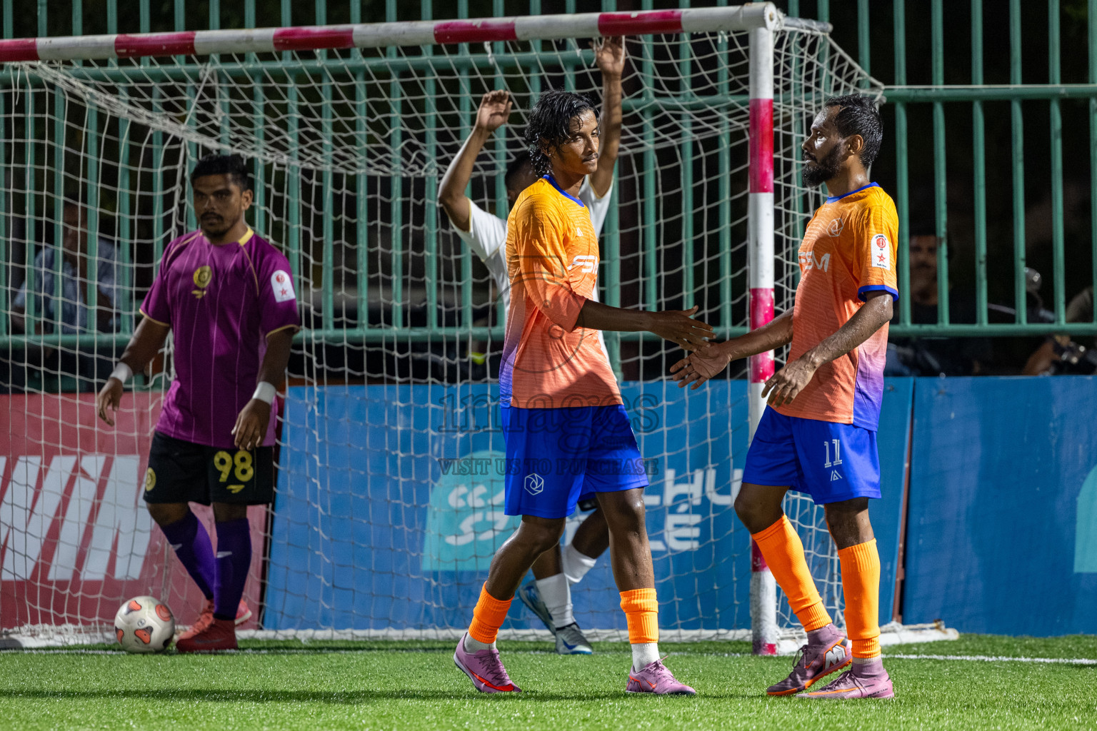 Team FSM vs Prison Club Day 8 of Club Maldives Cup 2025 was held in Rehendhi Futsal Ground, Hulhumale', Maldives on Wednesday, 8 October 2025. 
Photos: Hassan Simah / images.mv