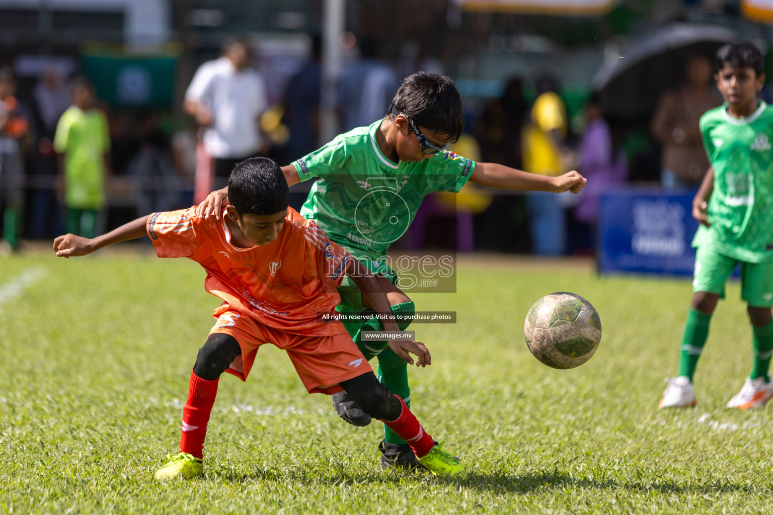 Day 3 of Nestle Kids Football Fiesta, held in Henveyru Football Stadium, Male', Maldives on Friday, 13th October 2023
Photos: Hassan Simah, Ismail Thoriq / images.mv