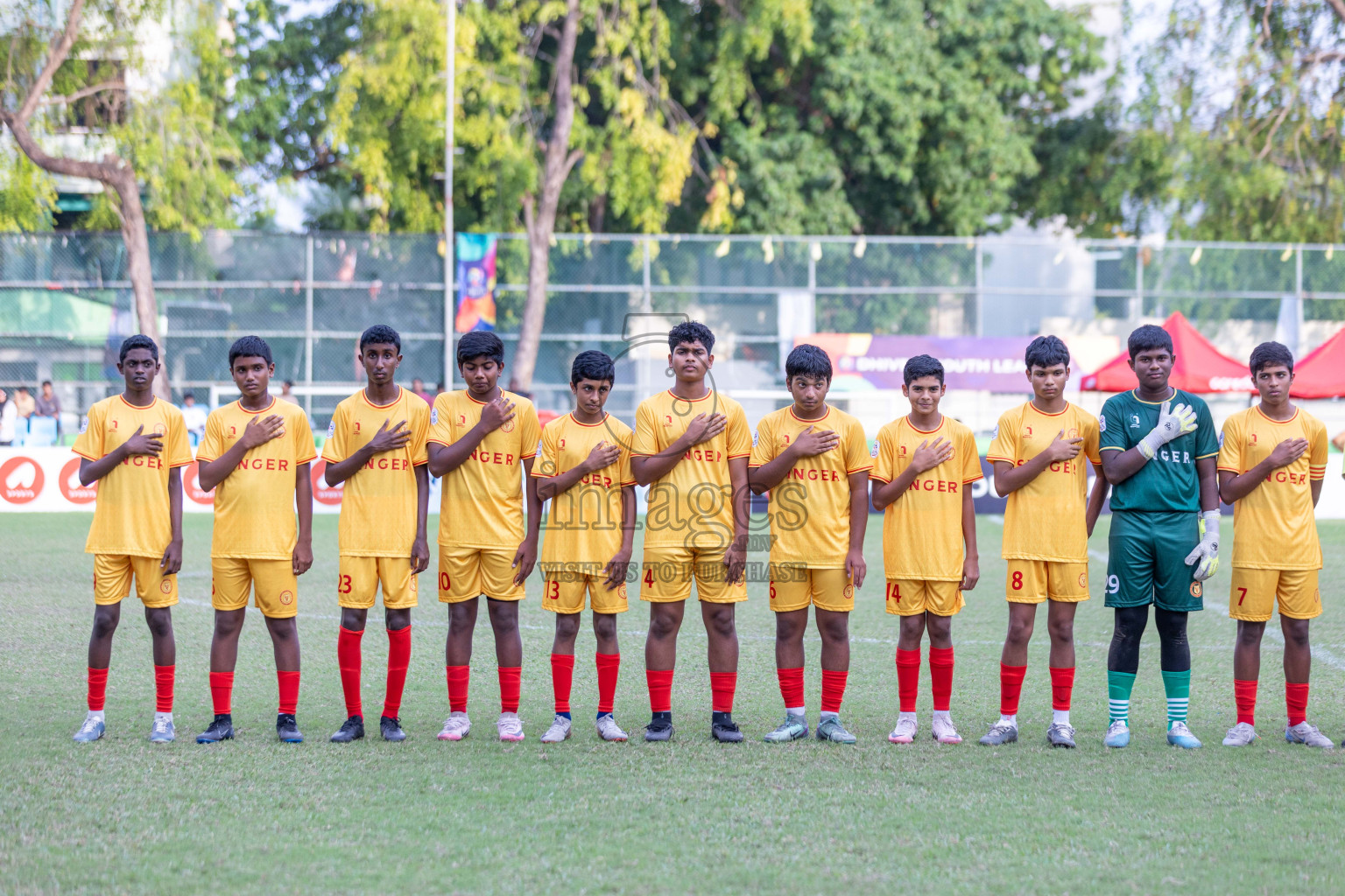 United Victory vs Victory Sports Club  (U14) in Day 5 of Dhivehi Youth League 2024 held at Henveiru Stadium on Friday 29th November 2024. Photos: Shuu Abdul Sattar/ Images.mv