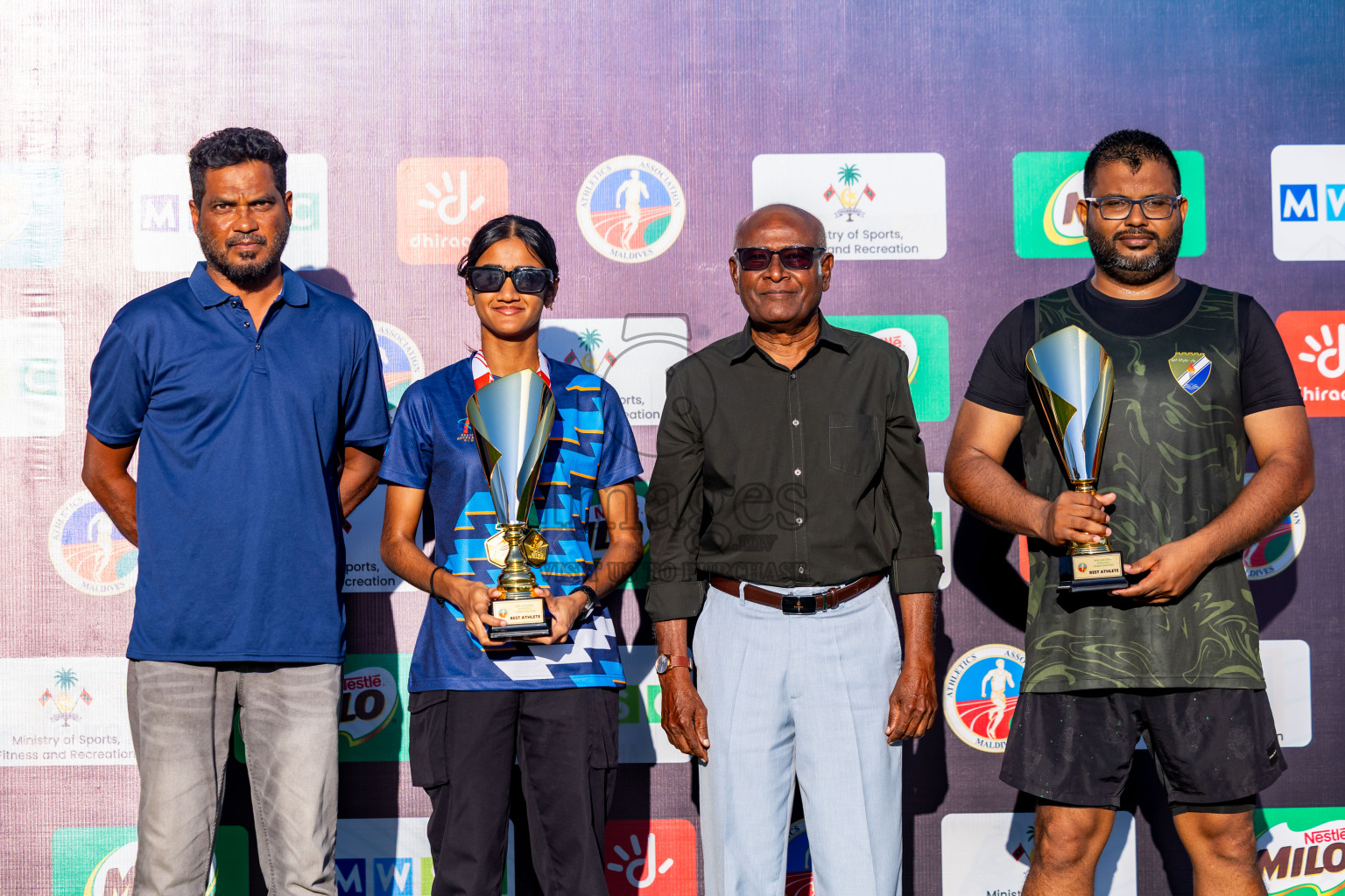 Day 3 of National Athletics Championship 2025 was held at Ekuveni Running Ground in Male', Maldives on Saturday, 16th August 2025. Photos: Nausham Waheed / images.mv
