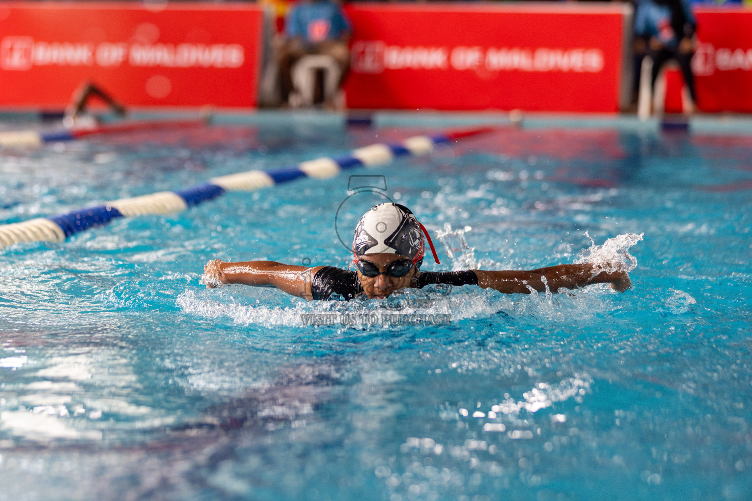 Day 3 of National Swimming Competition 2024 held in Hulhumale', Maldives on Sunday, 15th December 2024. 
Photos: Hassan Simah / images.mv