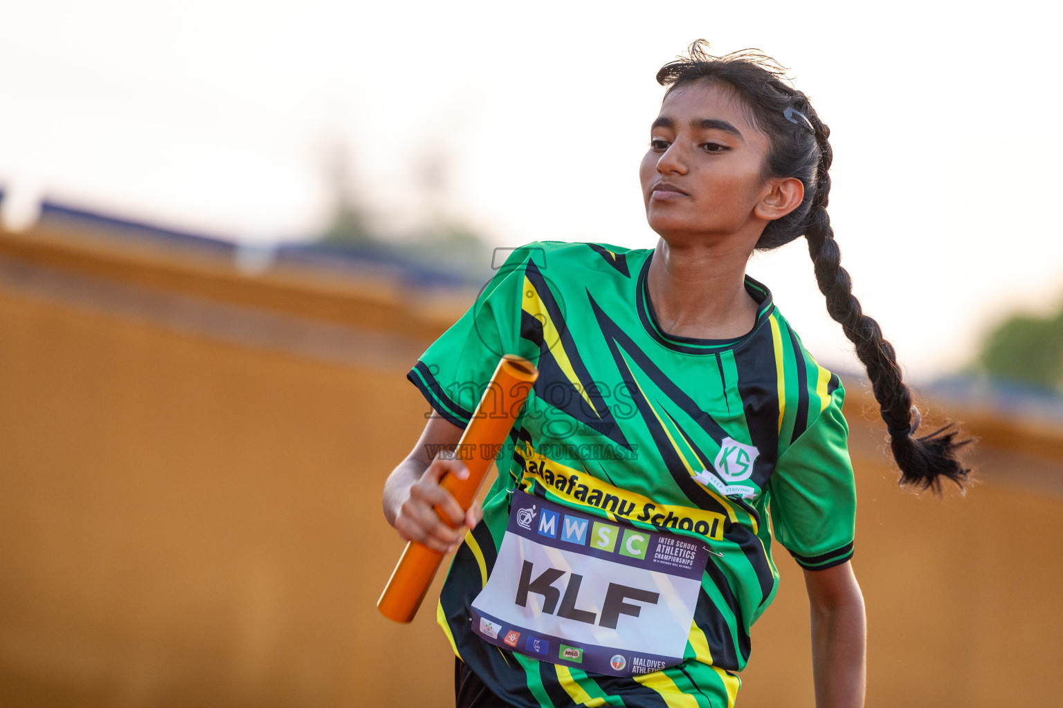 Day 4 of MWSC Interschool Athletics Championships 2024 held in Hulhumale Running Track, Hulhumale, Maldives on Tuesday, 12th November 2024. Photos by: Ismail Thoriq / Images.mv