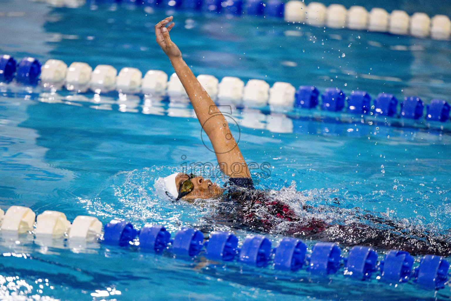 Day 4 of National Swimming Championship 2024 held in Hulhumale', Maldives on Monday, 16th December 2024. Photos: Hassan Simah / images.mv