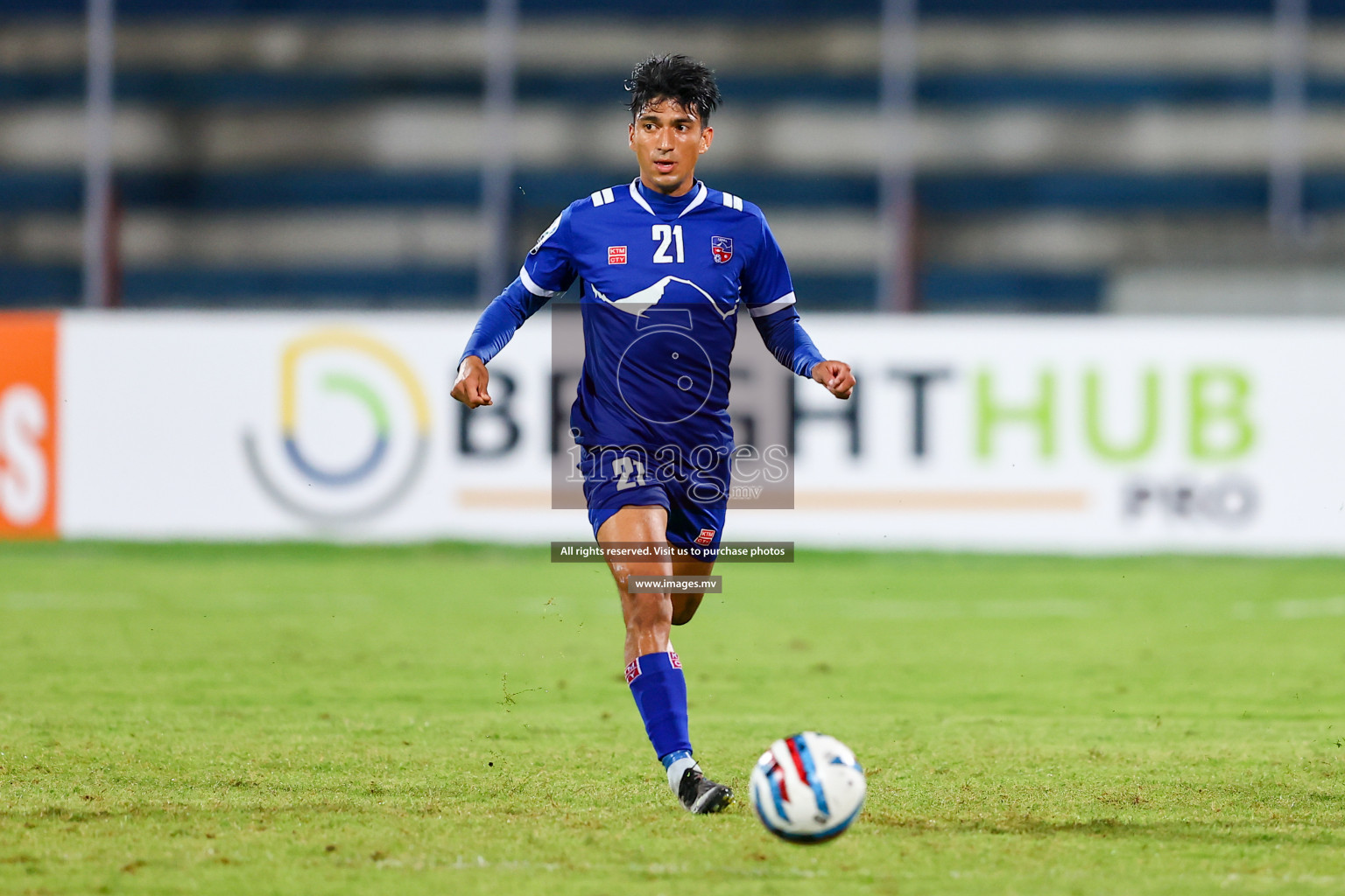 Nepal vs India in SAFF Championship 2023 held in Sree Kanteerava Stadium, Bengaluru, India, on Saturday, 24th June 2023. Photos: Nausham Waheed, Hassan Simah / images.mv