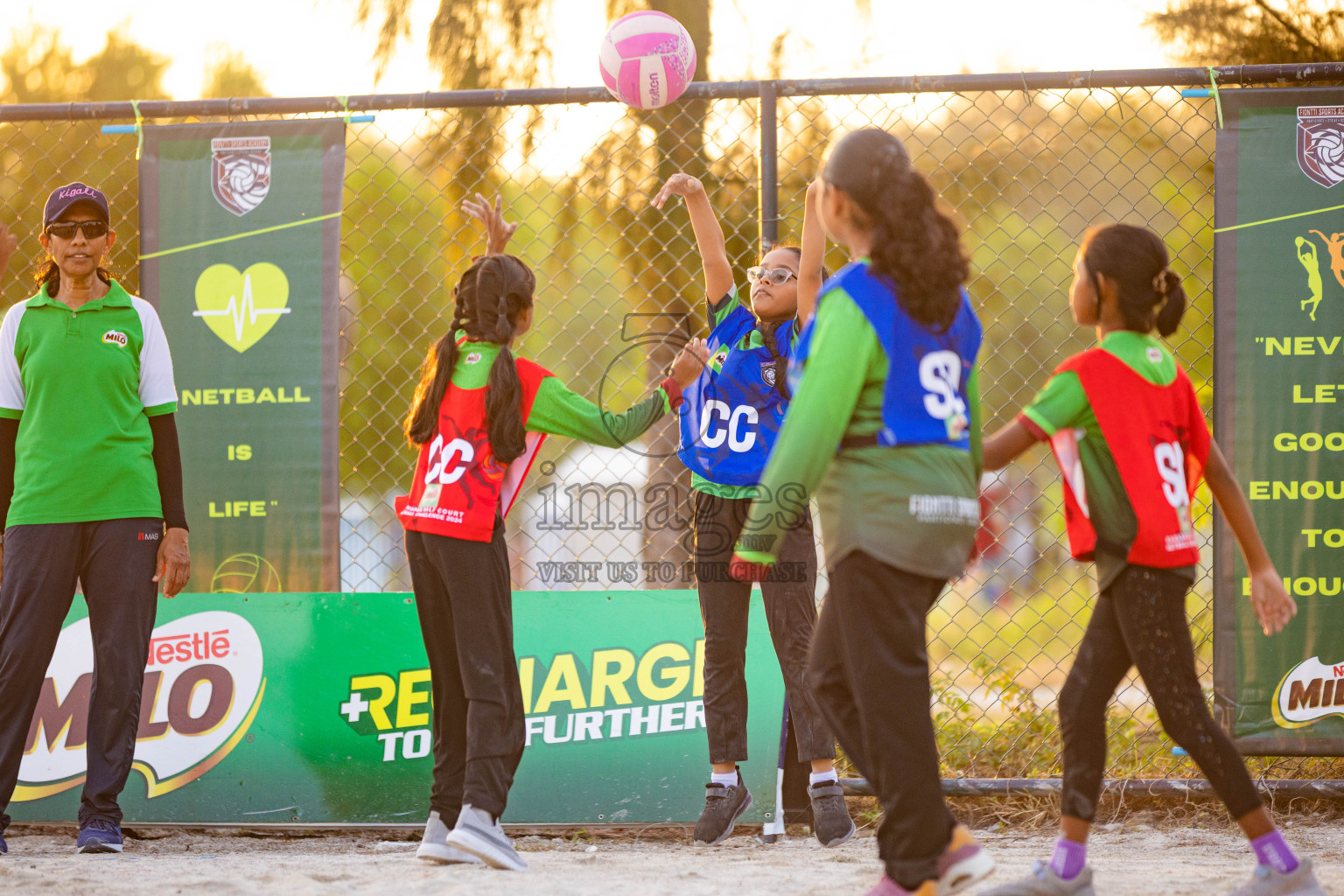 Day 2 of MILO Netball Fest 2025 was held in Cental Park, Hulhumale', Maldives on Friday, 21st November 2025. Photos: Areef Adam/ images.mv