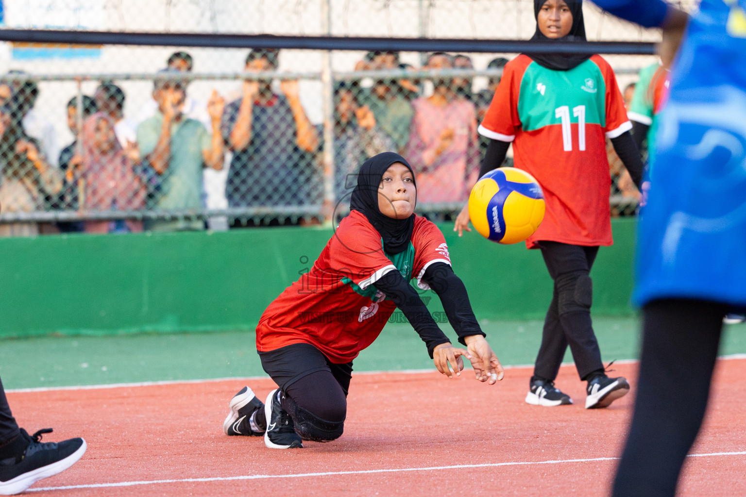 Day 10 of Interschool Volleyball Tournament 2024 was held in Ekuveni Volleyball Court at Male', Maldives on Sunday, 1st December 2024.
Photos: Ismail Thoriq / images.mv