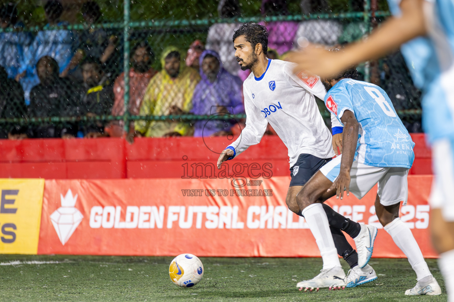K Gaafaru vs K Maafushi in Day 10 of Golden Futsal Challenge 2025 was held on Tuesday, 14th January 2025, in Hulhumale', Maldives Photos: Ismail Thoriq / images.mv
