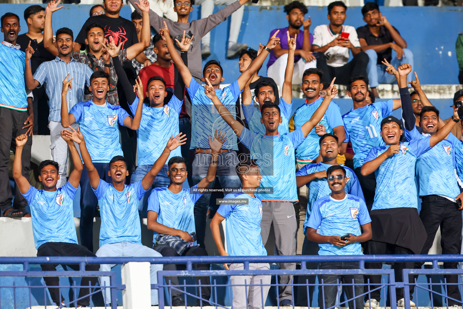 Nepal vs India in SAFF Championship 2023 held in Sree Kanteerava Stadium, Bengaluru, India, on Saturday, 24th June 2023. Photos: Nausham Waheed, Hassan Simah / images.mv