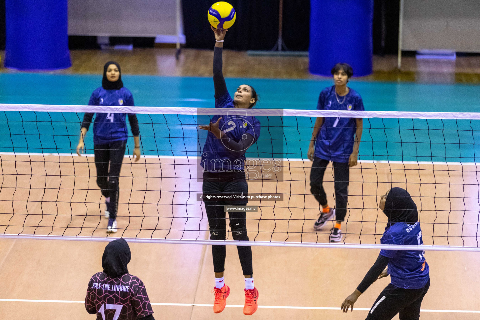 Volleyball Association Cup 2022-Women's Division-Match Day 4 was held in Male', Maldives on Friday, 27th May 2022 at Social Center Indoor Hall. Photos By: Ismail Thoriq/images.mv