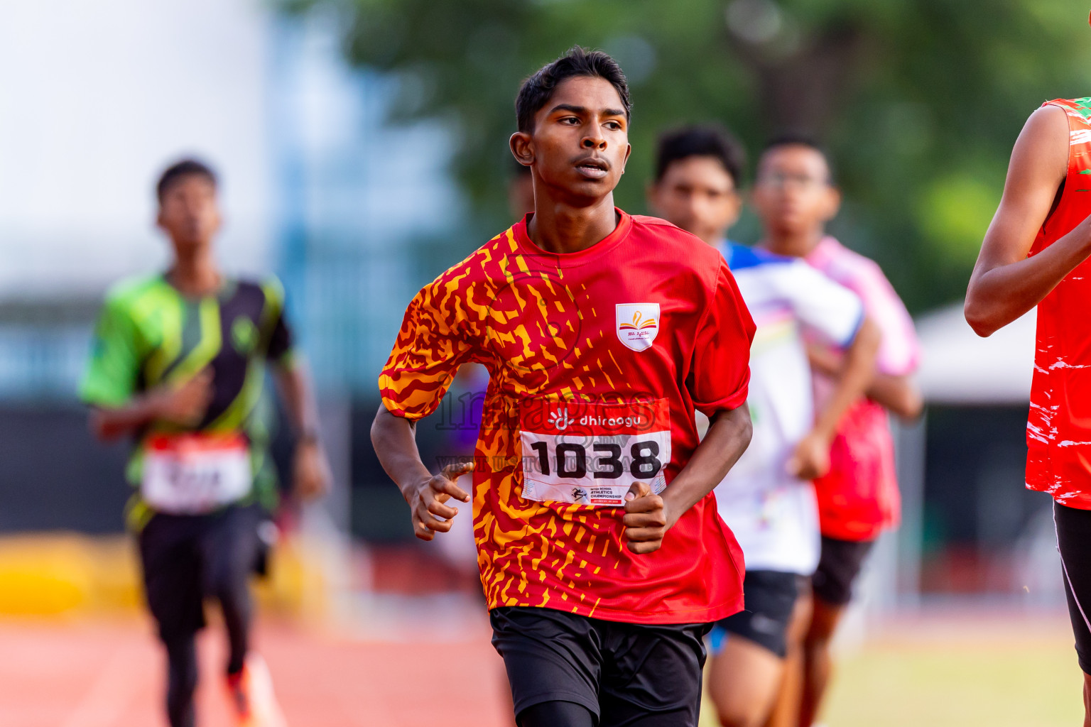 Day 5 of Inter-school Athletics Championship 2025 held in Ekuveni Synthetic Track, Male', Maldives on Saturday, 11th October 2025. Photos by: Nausham Waheed / Images.mv