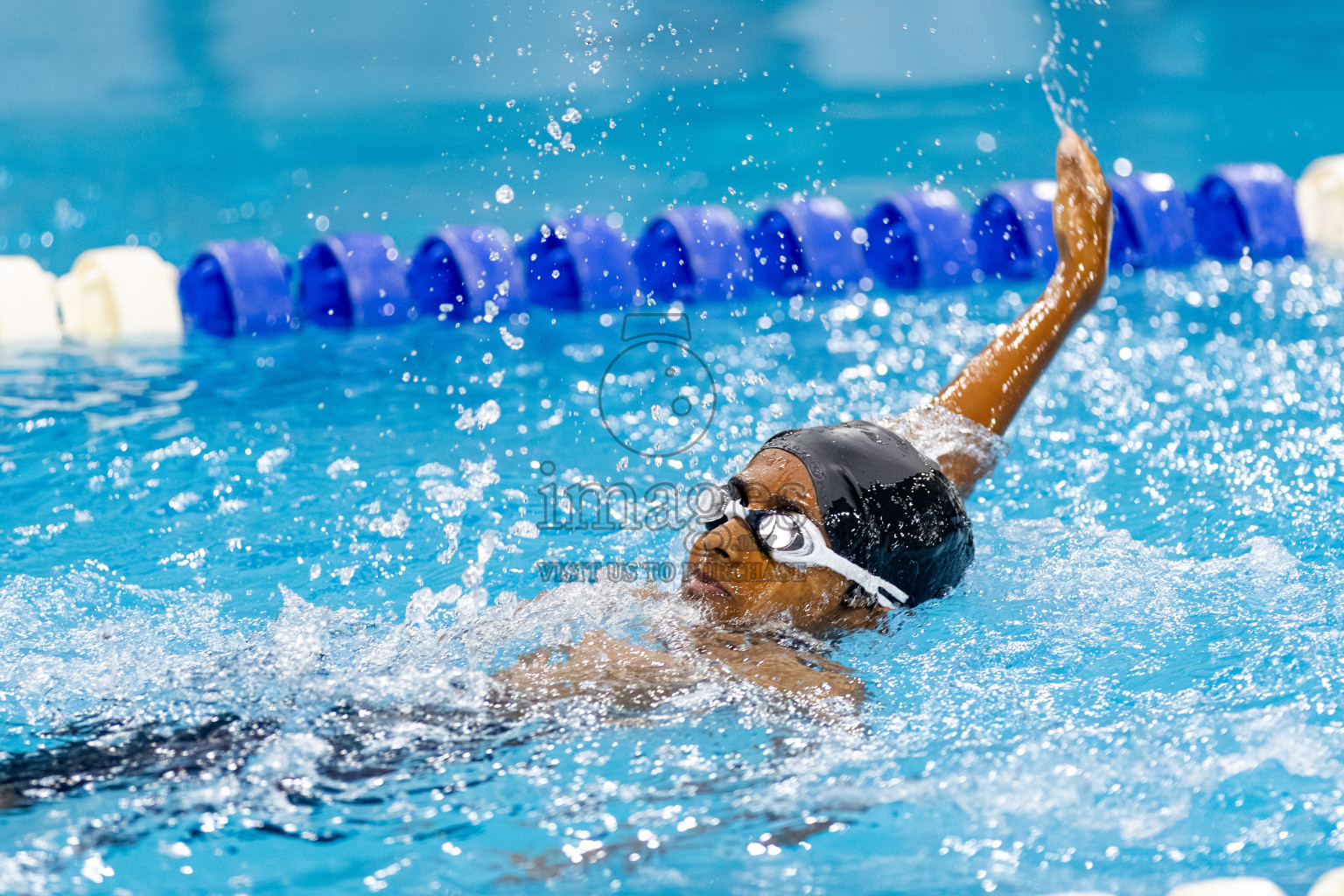 Day 4 of BML 6th National Kids Swimming Kids Festival 2025 held in Hulhumale', Maldives on Thursday, 6th November 2024. Photos: Hassan Simah / images.mv