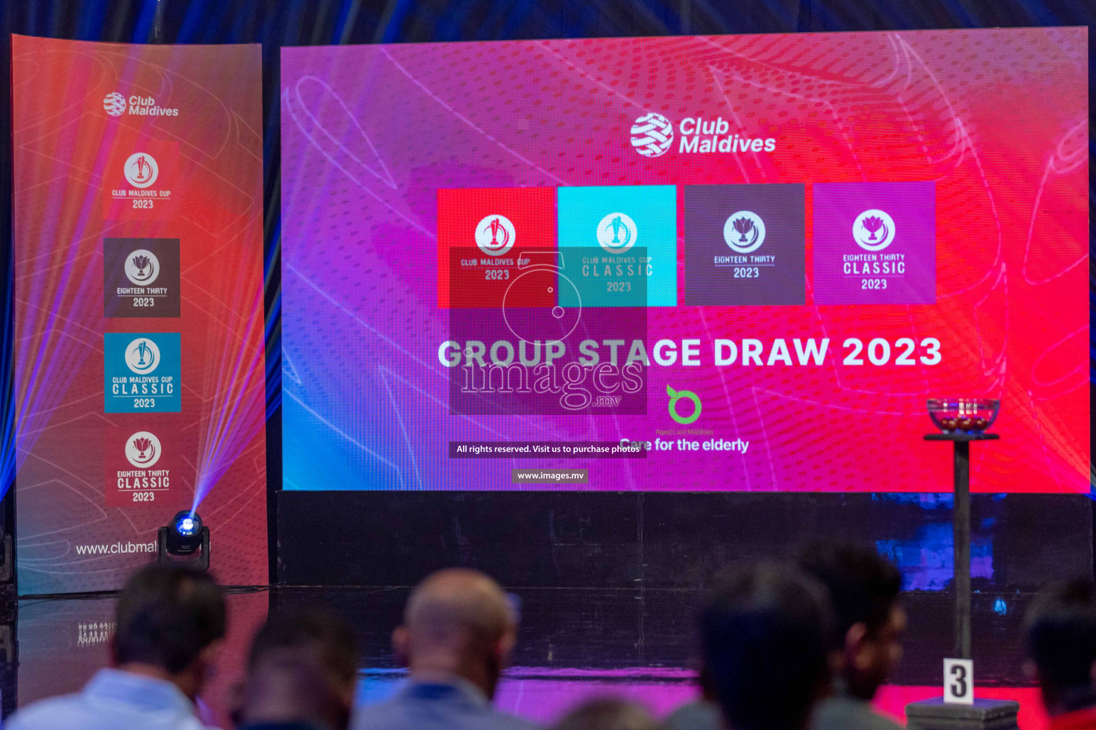 Draw ceremony of Club Maldives 2023 was held on Thursday, 6th July 2023 at PSM Studio in Male', Maldives.  Photos: Ismail Thoriq / images.mv