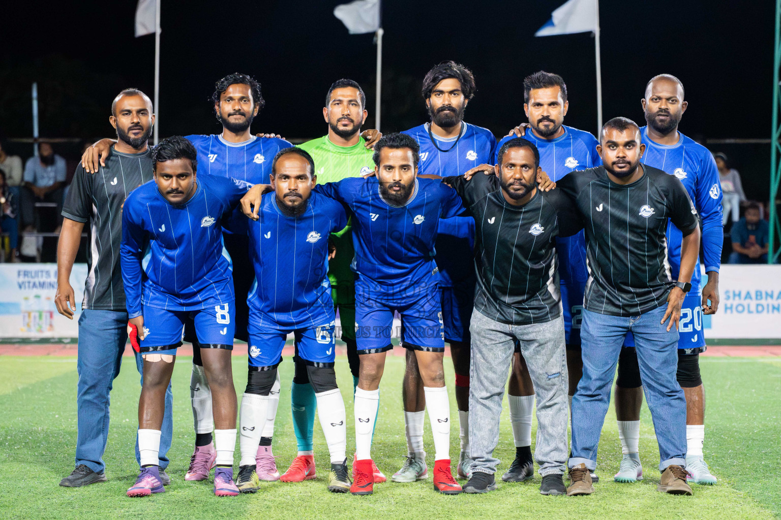 Foemathi VS Laamu Blues in Day 3 - Fonadhoo Youth Futsal Challenge 2025 held in Fonadhoo Futsal Stadium, L. Fonadhoo, Maldives on Tuesdat, 28th October 2025 Photos: Arif Rasheed / images.mv