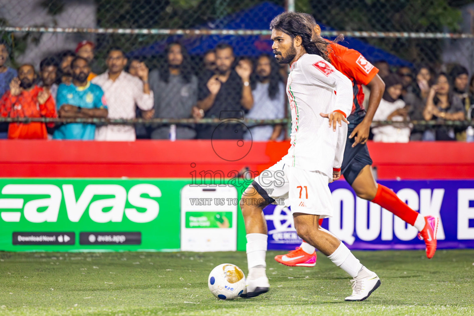 L Gan vs L Isdhoo in Laamu Atoll Finals Day 26 of Golden Futsal Challenge 2025 was held on Thursday , 30th January 2025, in Hulhumale', Maldives. Photos: Ismail Thoriq / images.mv