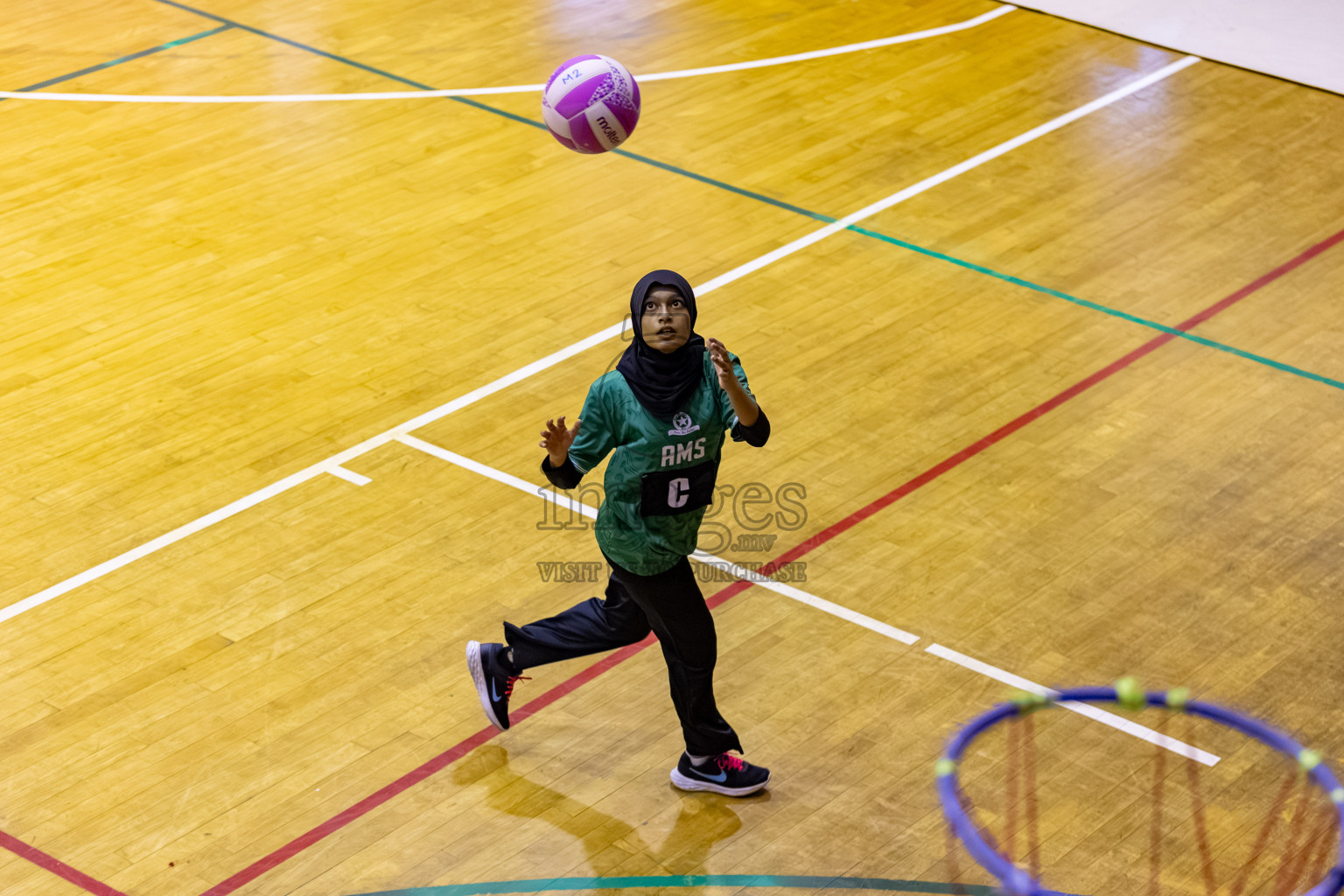 Day 8 of 26th Inter-School Netball Tournament 2025 was held in Social Center Indoor Hall on Sunday, 26th October 2025. Photos: Hassan Simah / images.mv