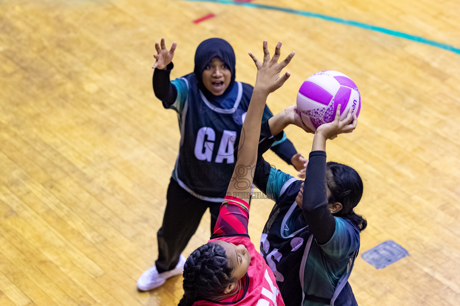 Day 13 of 26th Inter-School Netball Tournament 2025 was held in Social Center Indoor Hall on Saturday, 1st November 2025. 
Photos: Hassan Simah / images.mv
