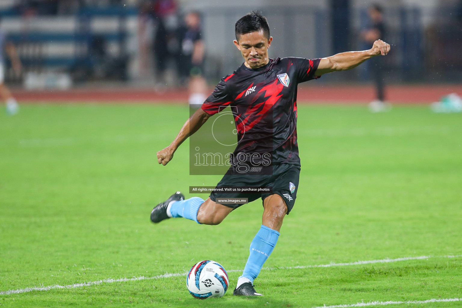 India vs Pakistan in the opening match of SAFF Championship 2023 held in Sree Kanteerava Stadium, Bengaluru, India, on Wednesday, 21st June 2023. Photos: Nausham Waheed / images.mv