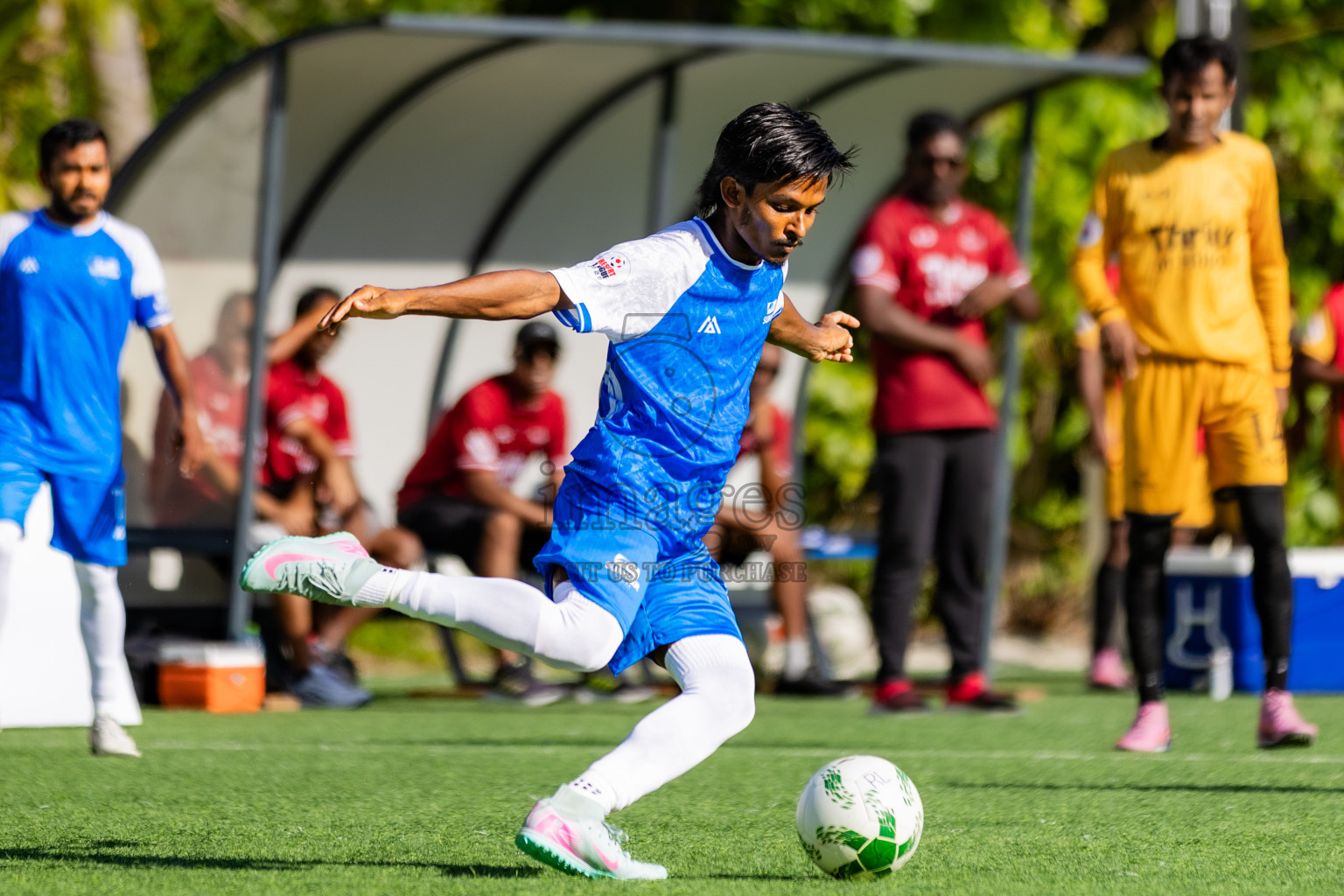 Summer Island Resort vs Hilton Amingiri in Resort League 2025 (North Male Zone) day 11 was held on Saturday, 13th September 2025 in One And Only Reethi Rah Maldives Resort, Photos: Areef Adam / images.mv