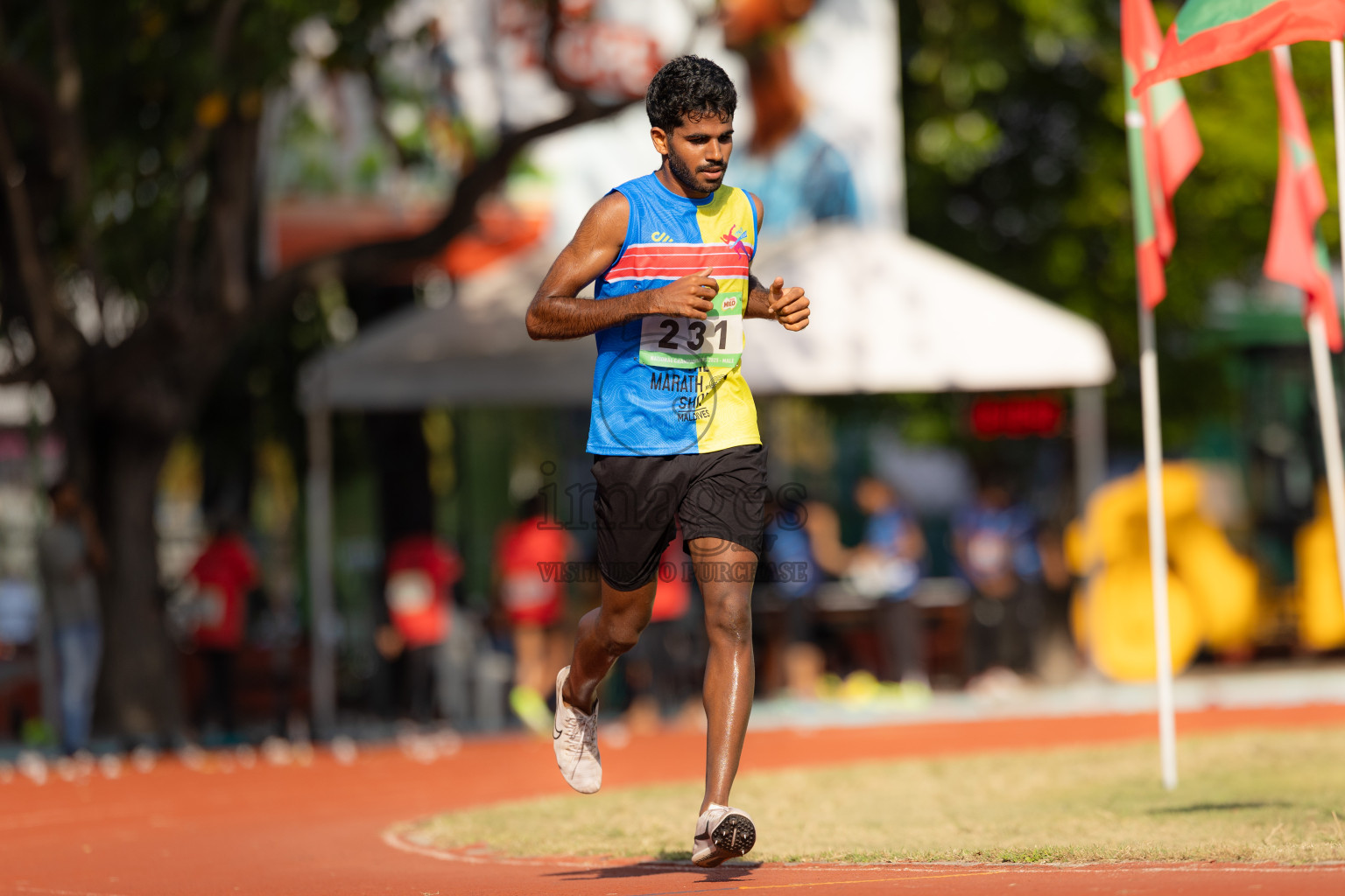 Day 3 of National Athletics Championship 2025 was held at Ekuveni Running Ground in Male', Maldives on Saturday, 16th August 2025. Photos: Hasni / images.mv