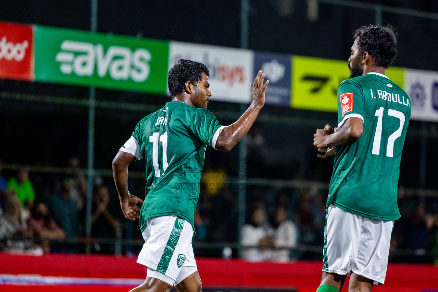 S Feydhoo VS S Maradhoofeydhoo in Day 7 of Golden Futsal Challenge 2025 was held on Saturday, 11th January 2025, in Hulhumale', Maldives Photos: Nausham Waheed / images.mv