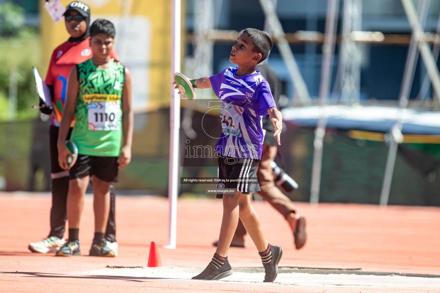 Day four of Inter School Athletics Championship 2023 was held at Hulhumale' Running Track at Hulhumale', Maldives on Wednesday, 17th May 2023. Photos: Nausham Waheed/ images.mv