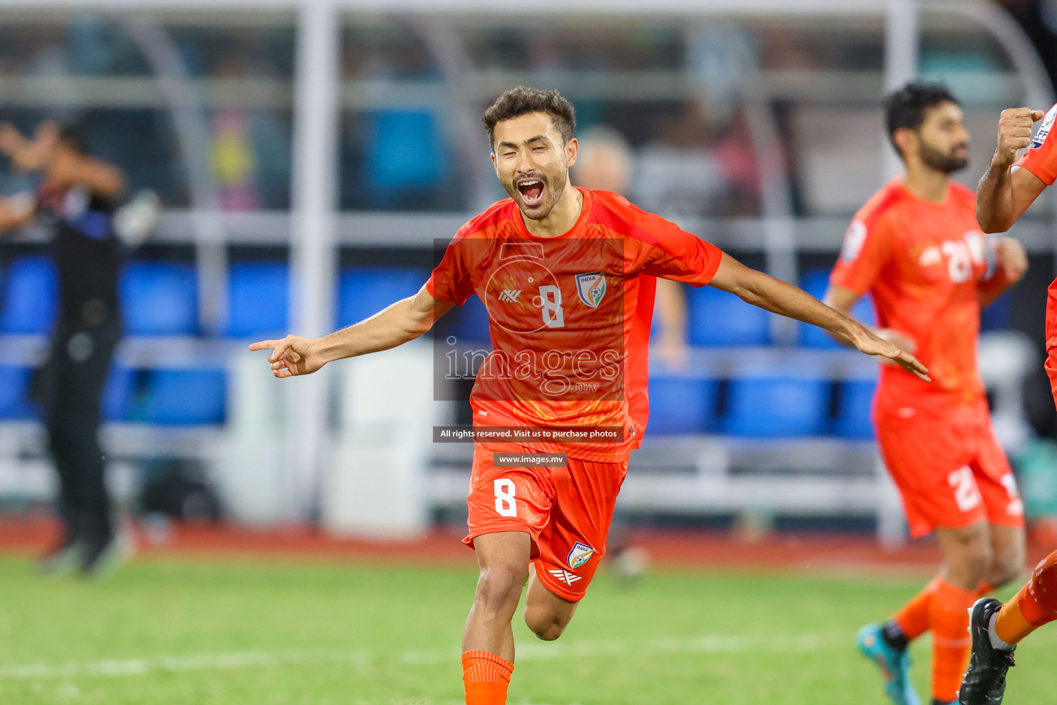 Kuwait vs India in the Final of SAFF Championship 2023 held in Sree Kanteerava Stadium, Bengaluru, India, on Tuesday, 4th July 2023. Photos: Nausham Waheed / images.mv