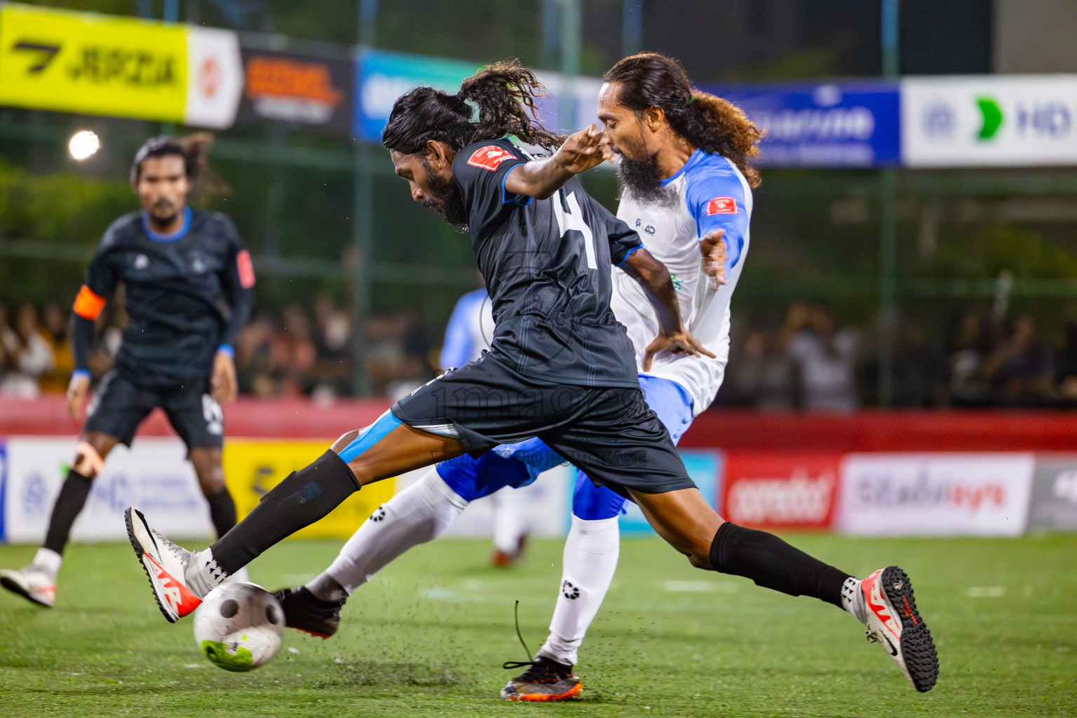 N Kendhikulhudhoo vs R Alifushi on Day 35 of Golden Futsal Challenge 2024 was held on Tuesday, 20th February 2024, in Hulhumale', Maldives
Photos: Mohamed Mahfooz Moosa, / images.mv