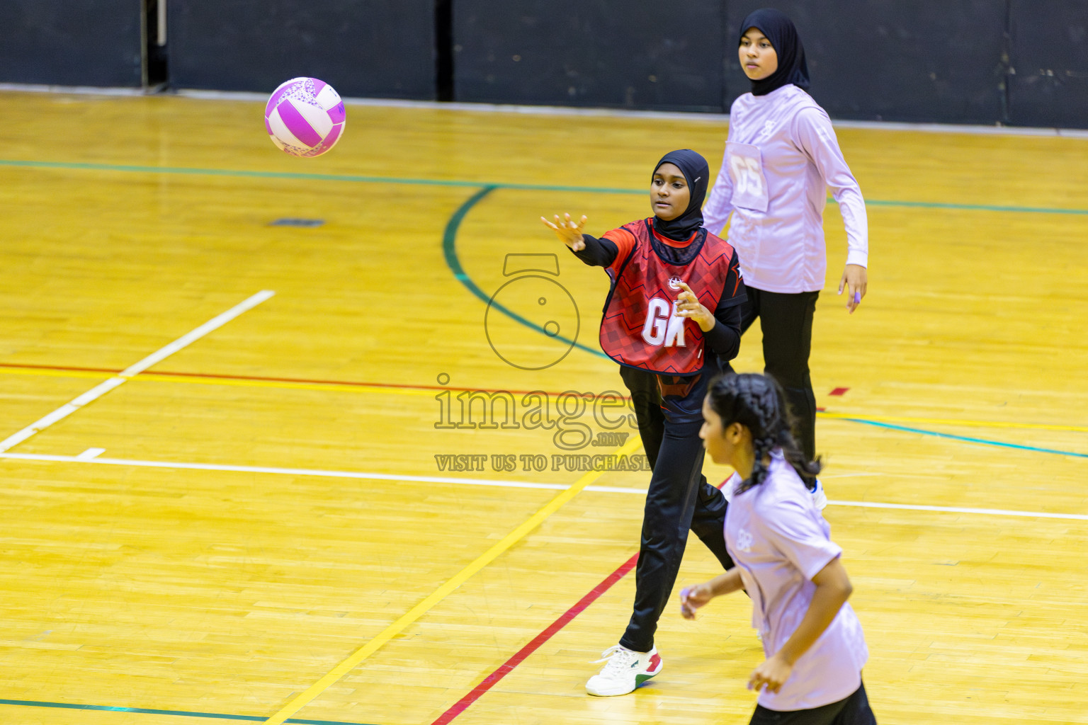 Day 9 of 26th Inter-School Netball Tournament 2025 was held in Social Center Indoor Hall on Sunday, 27th October 2025. Photos: Areef Adam / images.mv