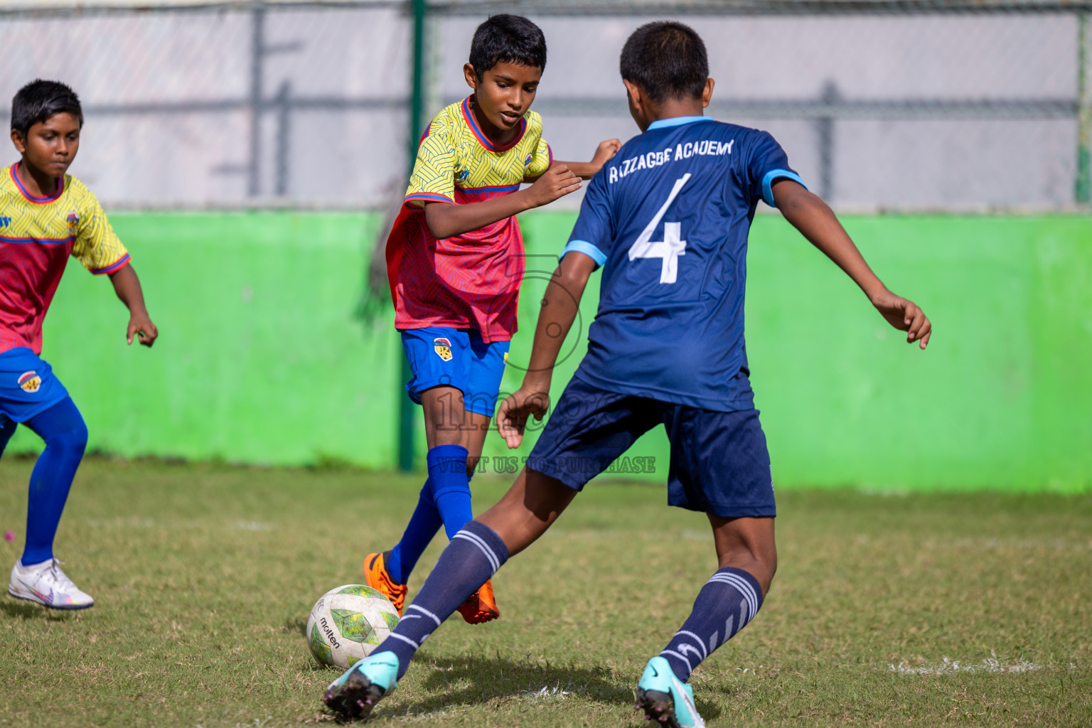 Day 2 of MILO Academy Championship 2024 - U12 was held at Henveiru Grounds in Male', Maldives on Friday, 5th July 2024.
Photos: Ismail Thoriq / images.mv