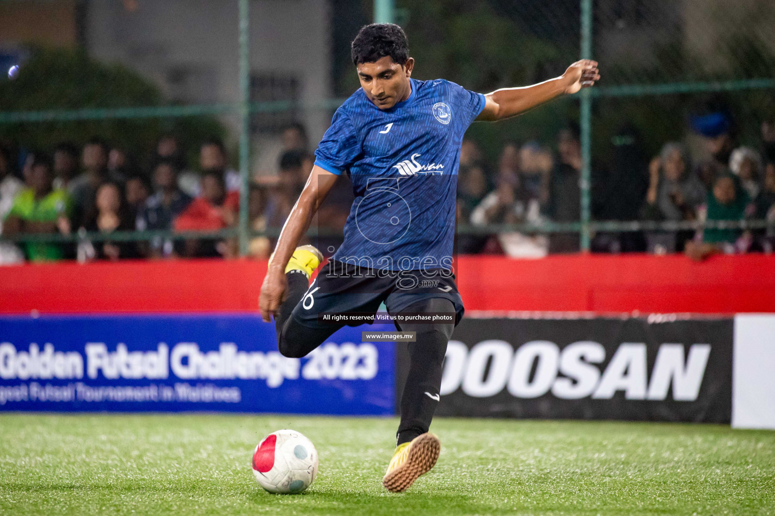 HA. Vashafaru vs HA. Utheemu in Day 13 of Golden Futsal Challenge 2023 on 17 February 2023 in Hulhumale, Male, Maldives