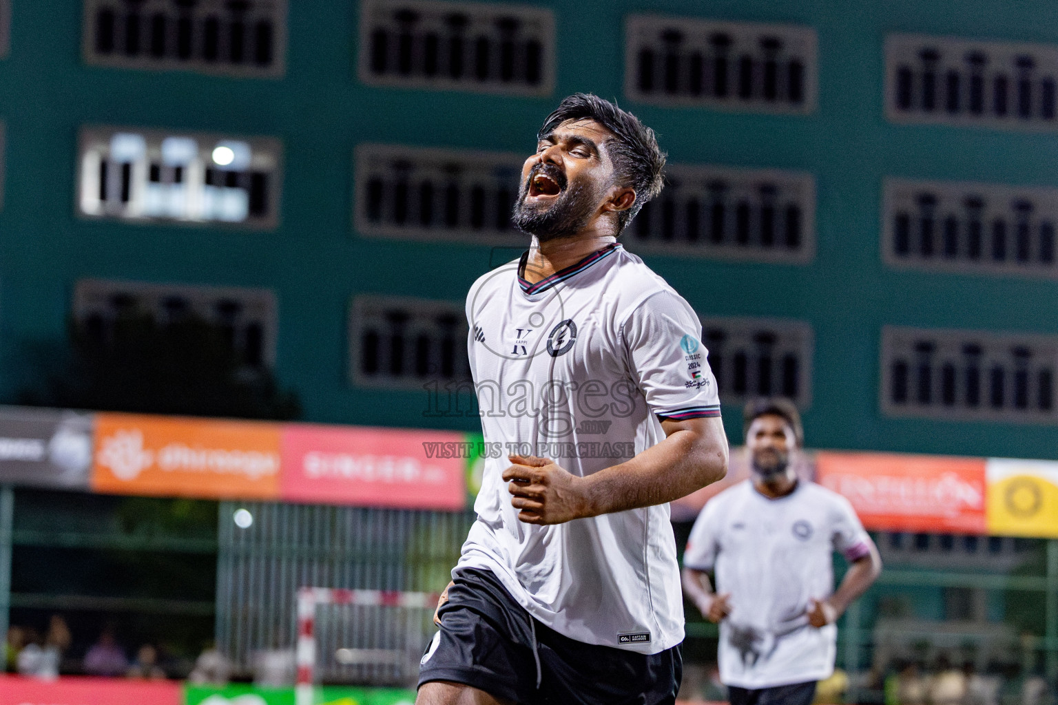 TEAM DJA vs KULHIVARU VUZARA in Club Maldives Classic 2024 held in Rehendi Futsal Ground, Hulhumale', Maldives on Monday, 16th September 2024. Photos: Nausham Waheed / images.mv