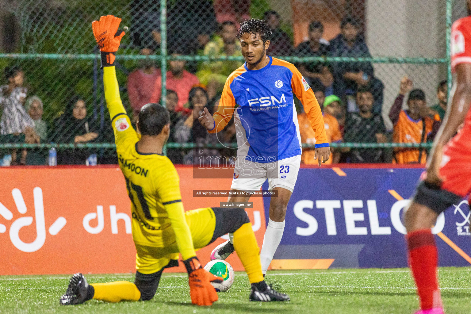 Team FSM vs Ooredoo in Club Maldives Cup 2023 held in Hulhumale, Maldives, on Thursday, 20th July 2023 Photos: Shu / images.mv