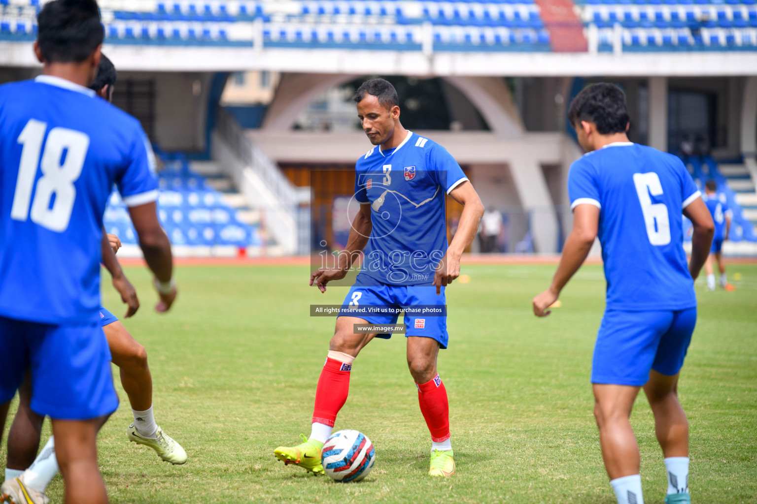 Nepal vs Pakistan in SAFF Championship 2023 held in Sree Kanteerava Stadium, Bengaluru, India, on Tuesday, 27th June 2023. Photos: Nausham Waheed, Hassan Simah / images.mv