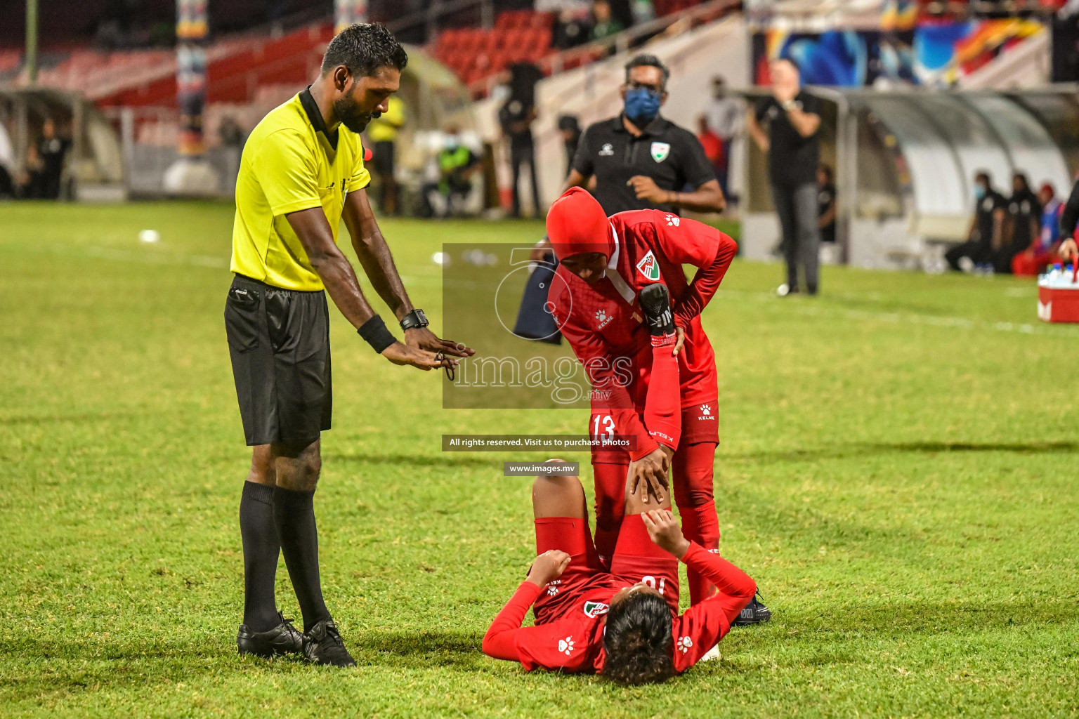 Women's International Friendly Maldives VS Saudi Arabia photos by Nausham Waheed